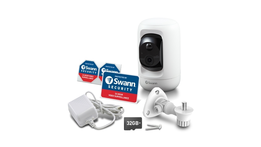 Swann 1080P WiFi Pan Tilt Indoor Security Camera Harvey Norman