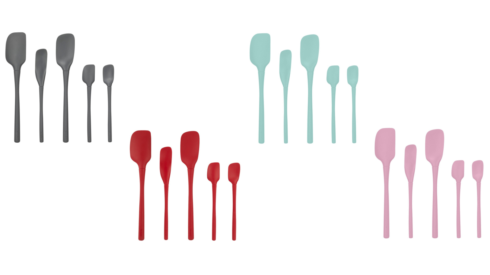Tovolo 5 Piece Flex Core Silicone Spatula Set