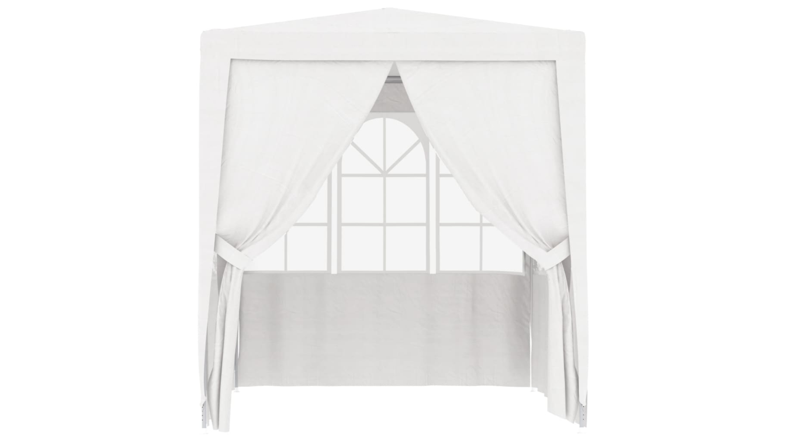 vidaXL 90SQM Professional 2.5 x 2.5m Party Tent with Side Walls - White
