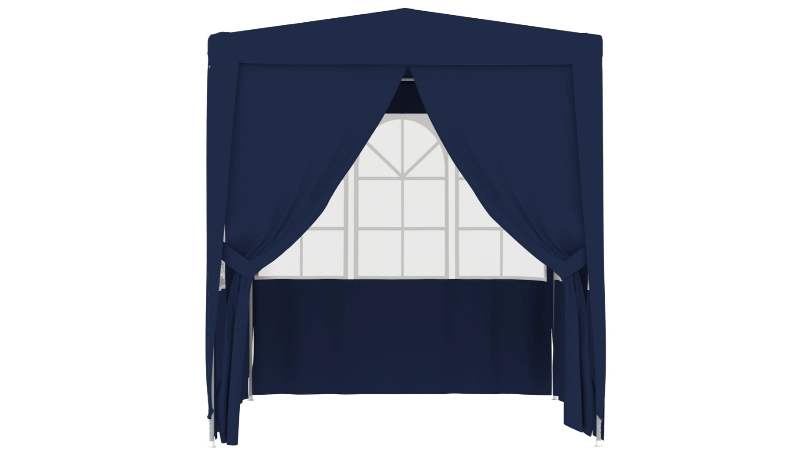 vidaXL 90SQM Professional 2.5 x 2.5m Party Tent with Side Walls - Blue
