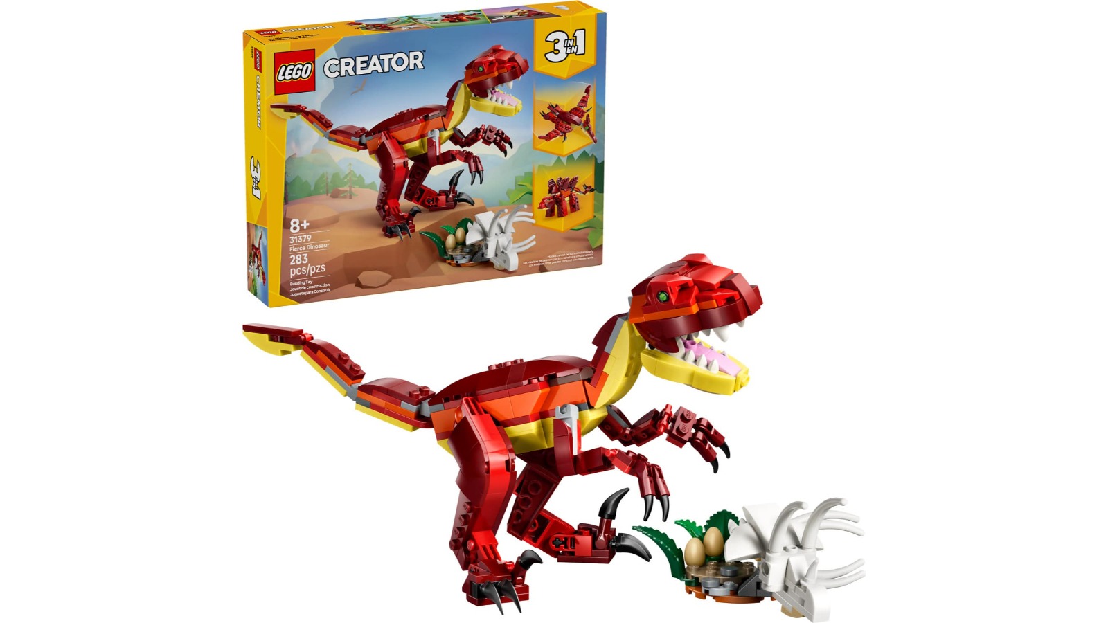 LEGO 31379 Creator 3-in-1 Fierce Dinosaur