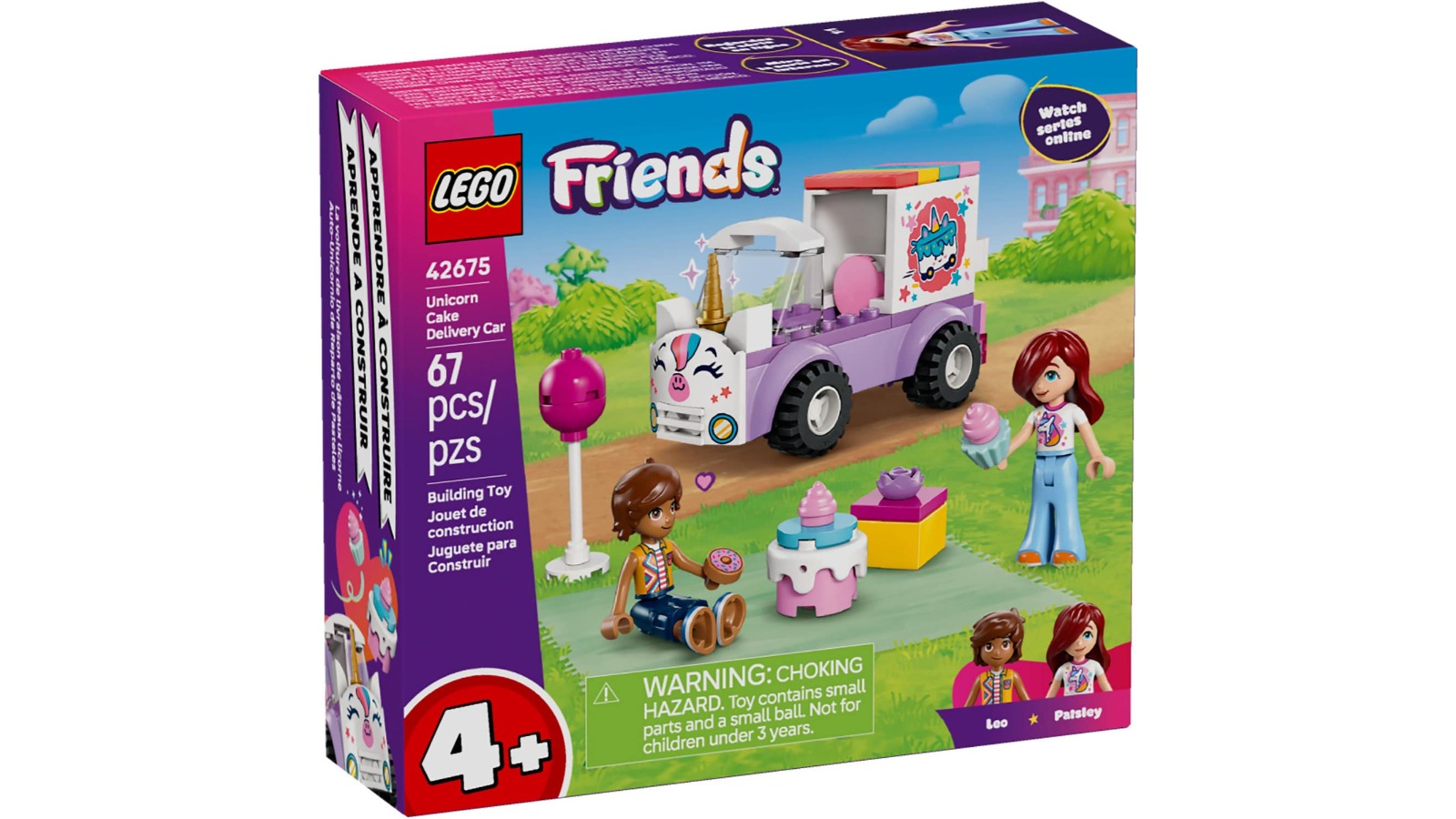 LEGO 42675 Friends Unicorn Cake Delivery Car