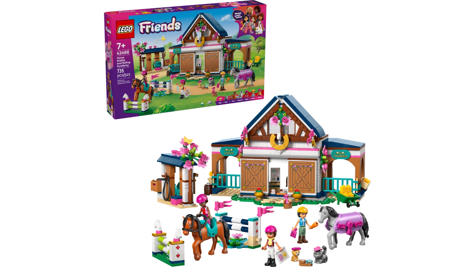 LEGO 42688 Friends Horse Stable and Riding Academy