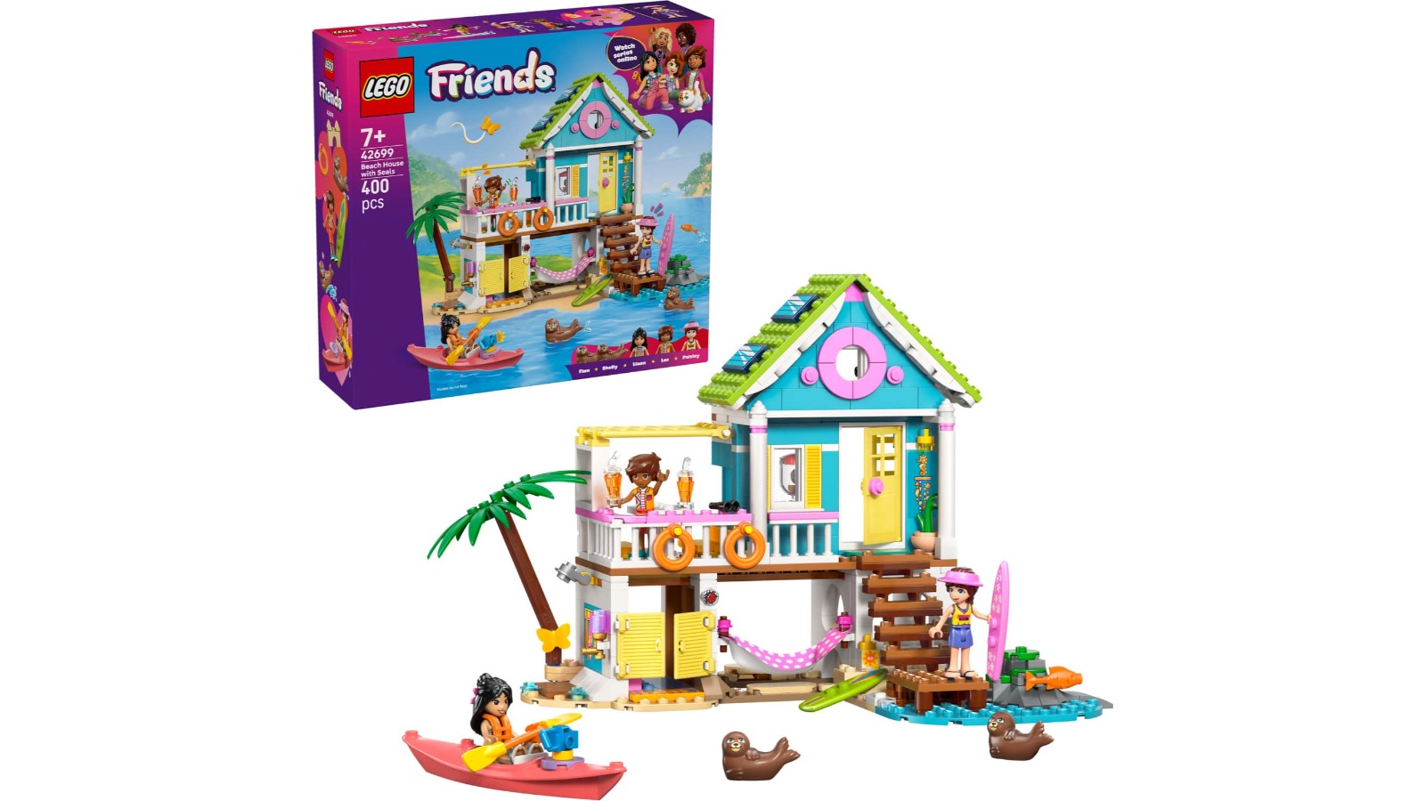 LEGO 42699 Friends Beach House with Seals