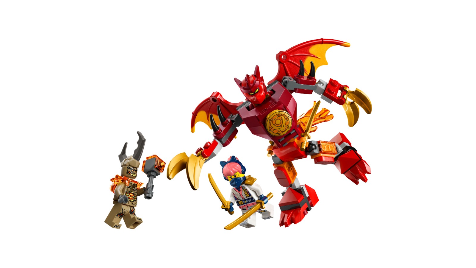 LEGO 71851 Ninjago Kai's Dragon Mech Battle Pack