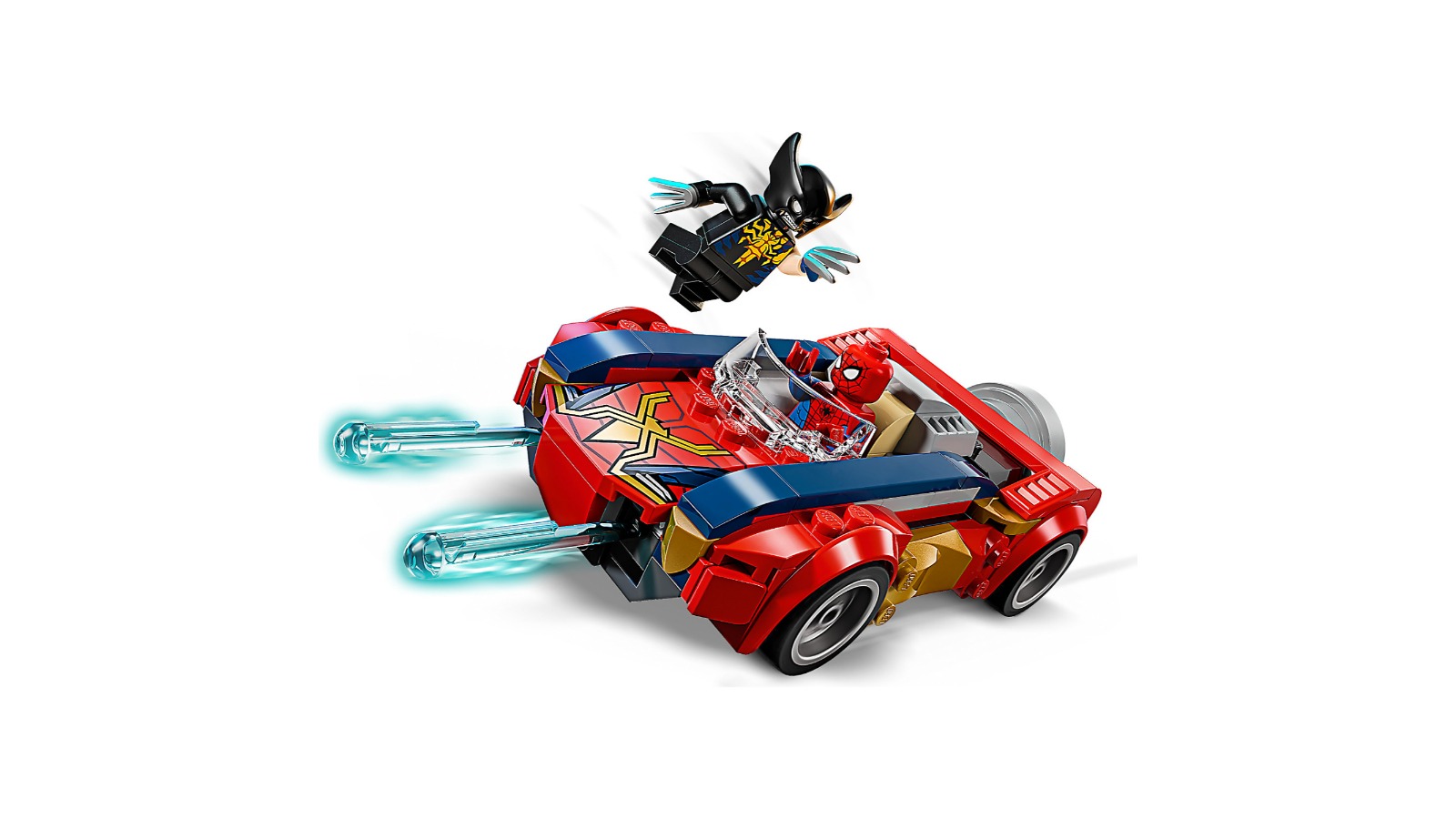 LEGO 76336 Marvel Super Heroes Spider-Man Car vs Venomized Wolverine