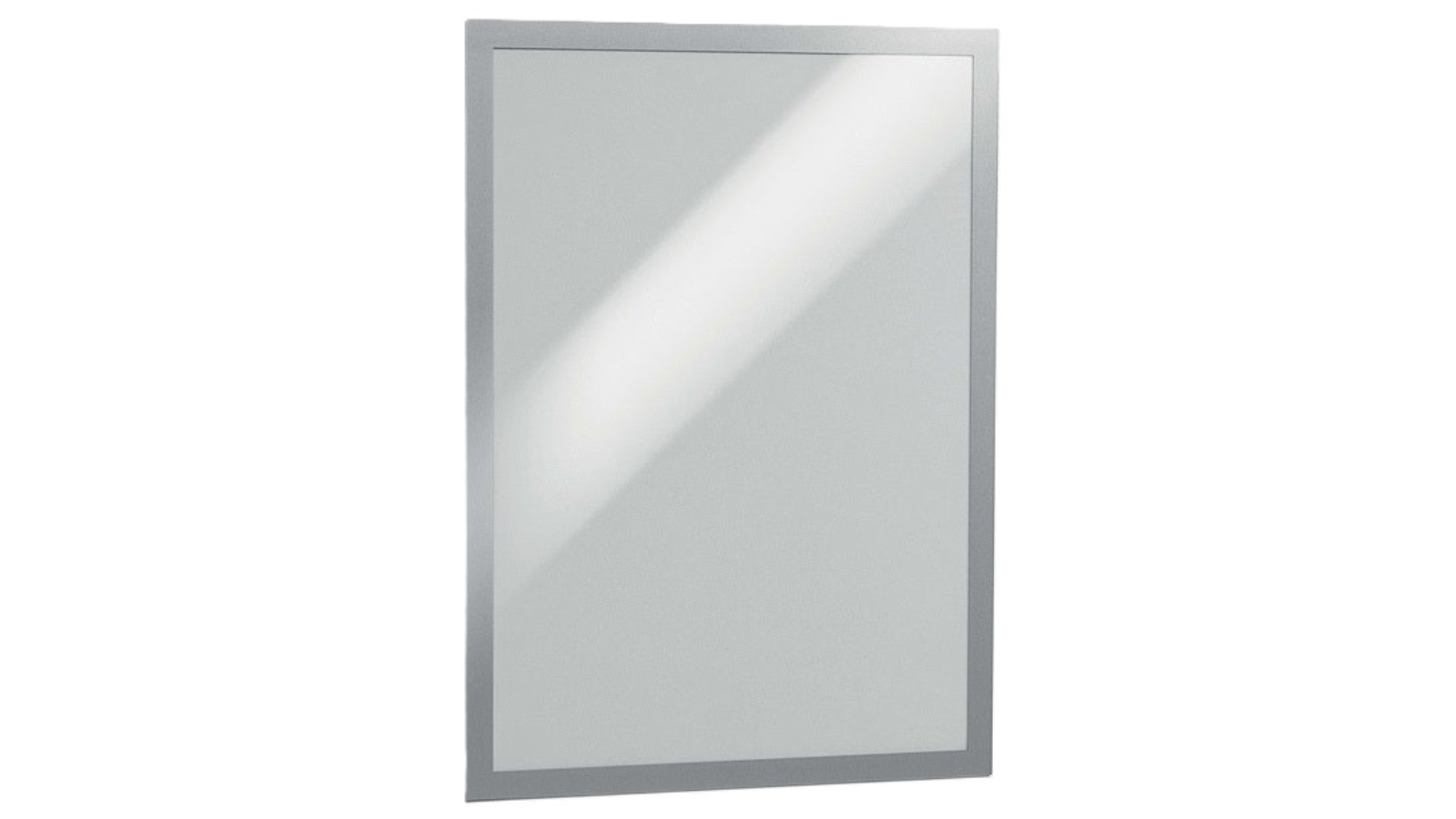 Durable A3 Duraframe Self-Adhesive Sign Holder - Silver