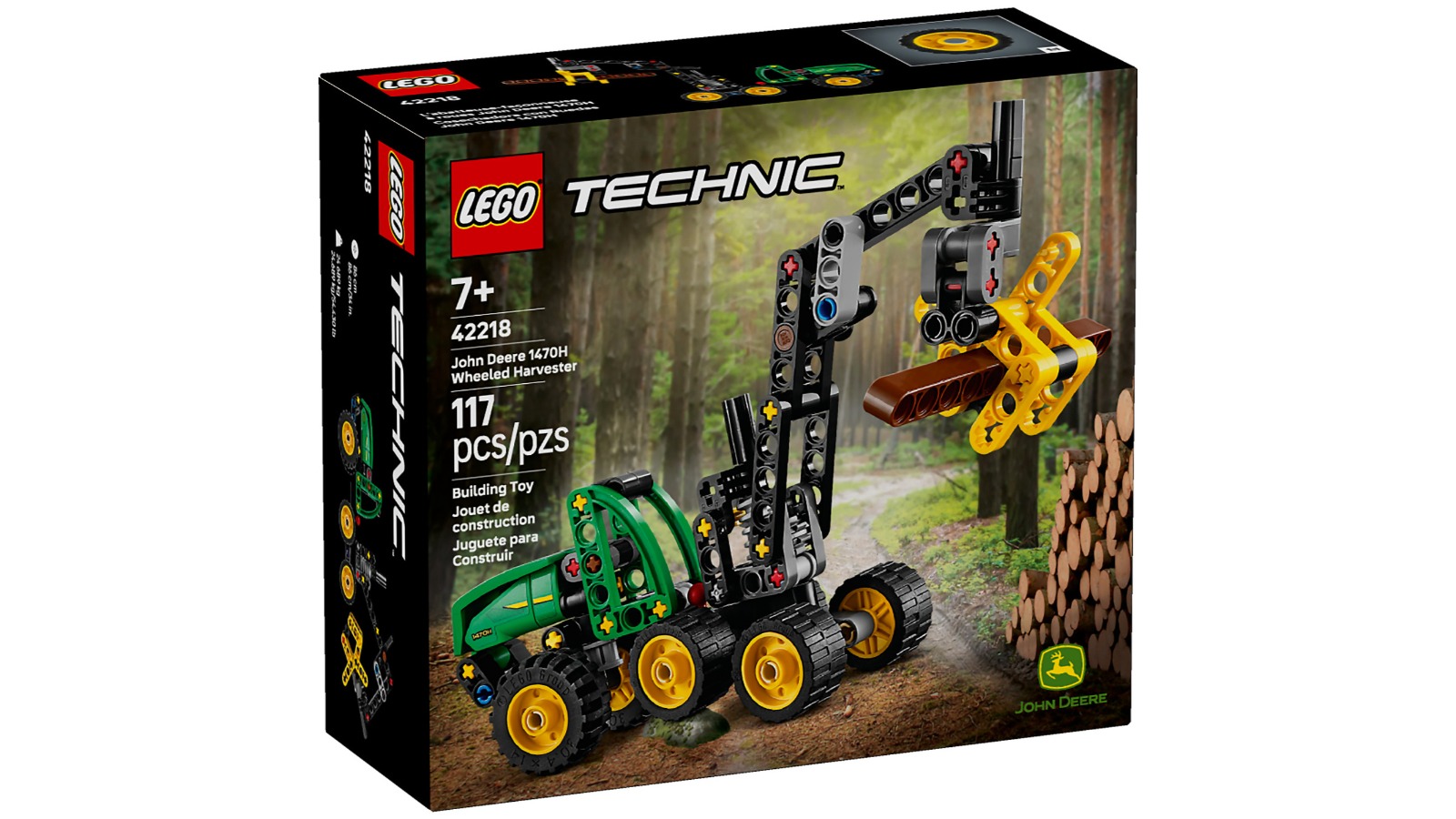 LEGO 42218 Technic John Deere 1470H Wheeled Harvester