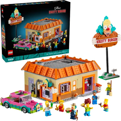 LEGO 10352 Icons The Simpsons: Krusty Burger