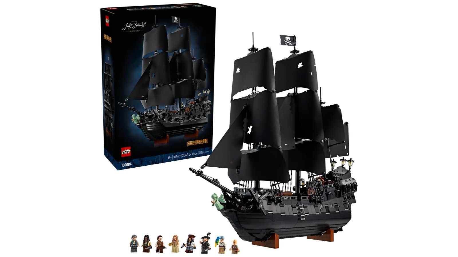 LEGO 10365 Icons Captain Jack Sparrow's Pirate Ship