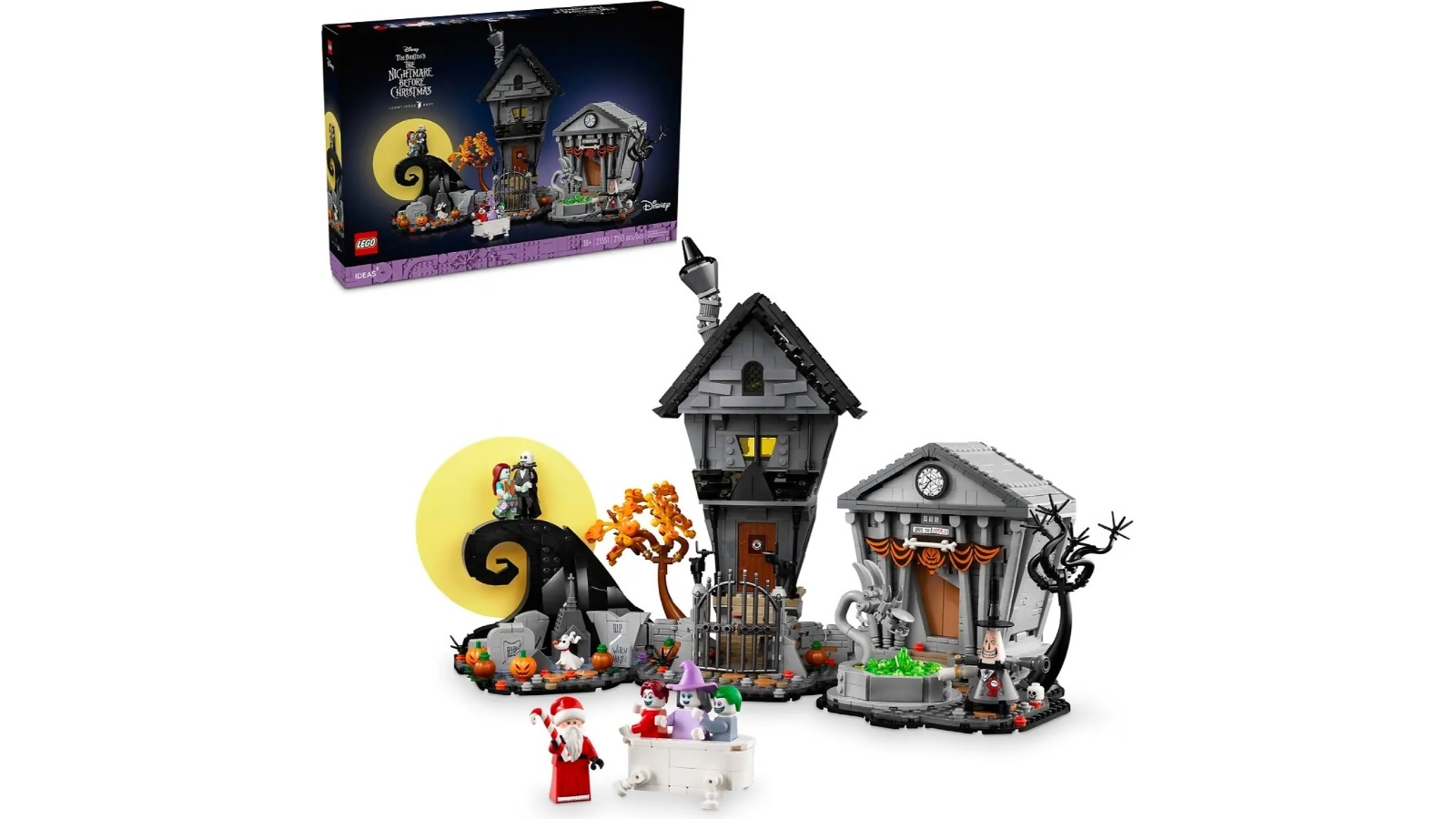 LEGO 21351 Ideas Disney Tim Burton's The Nightmare Before Christmas
