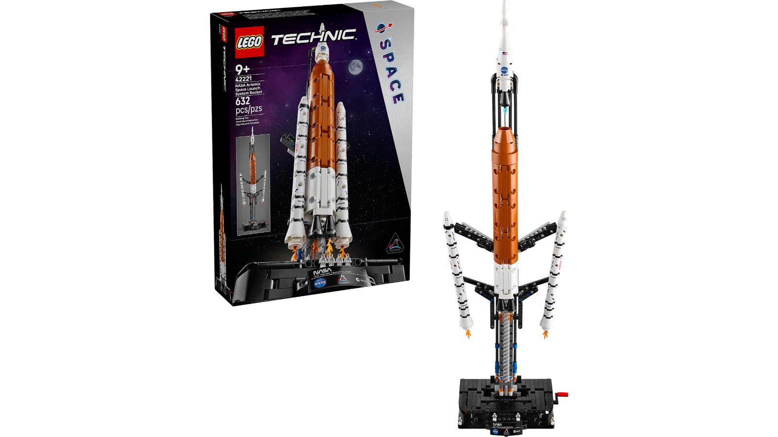 LEGO 42221 Technic NASA Artemis Space Launch System Rocket