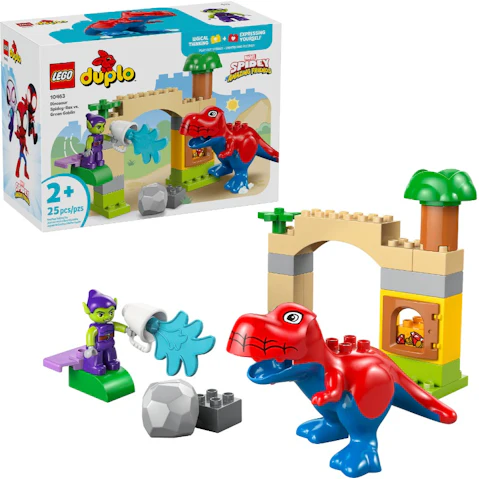 LEGO 10463 Duplo Dinosaur Spidey-Rex vs. Green Goblin