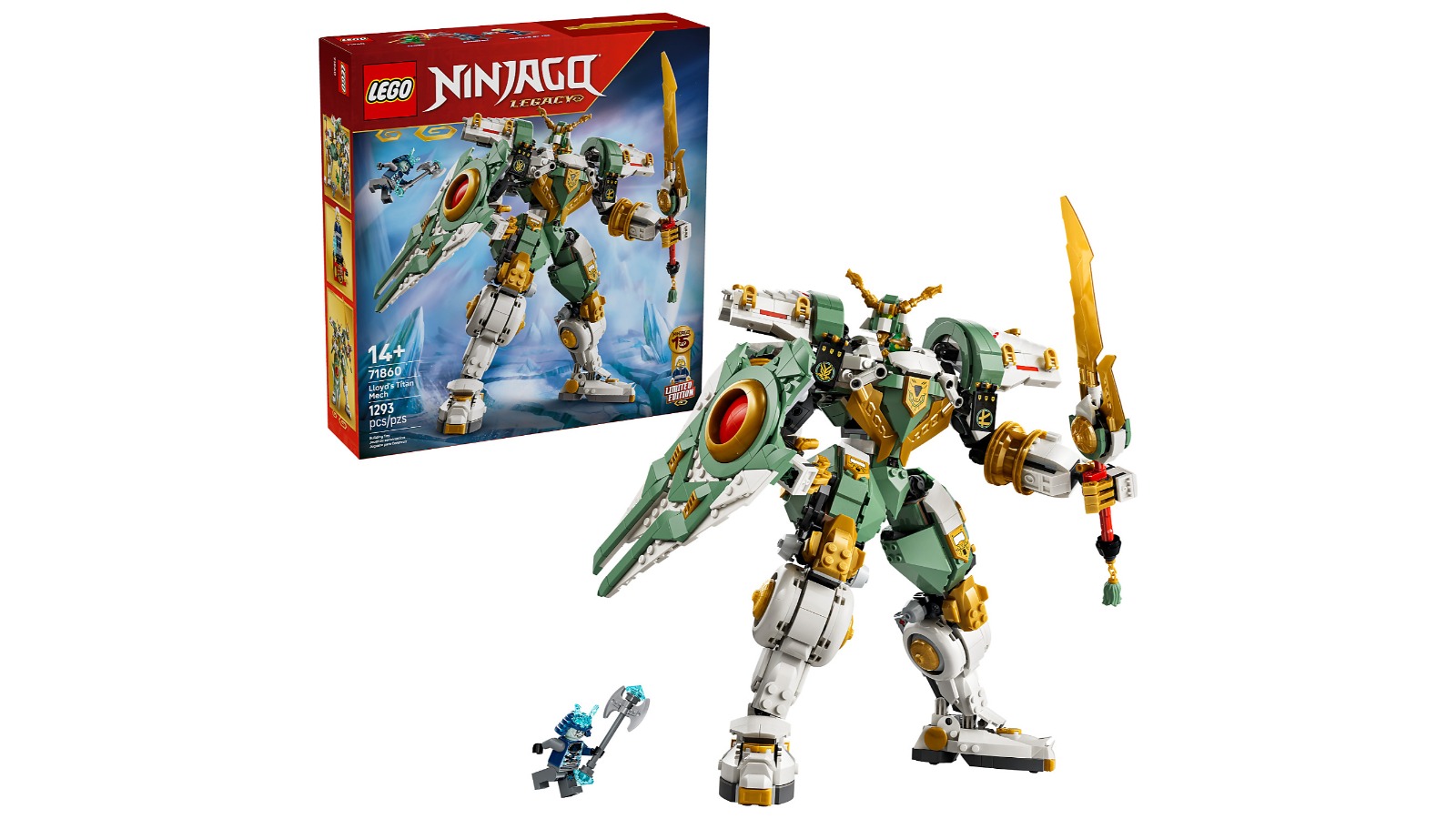 LEGO 71860 Ninjago Lloyd's Titan Mech 15th Anniversary