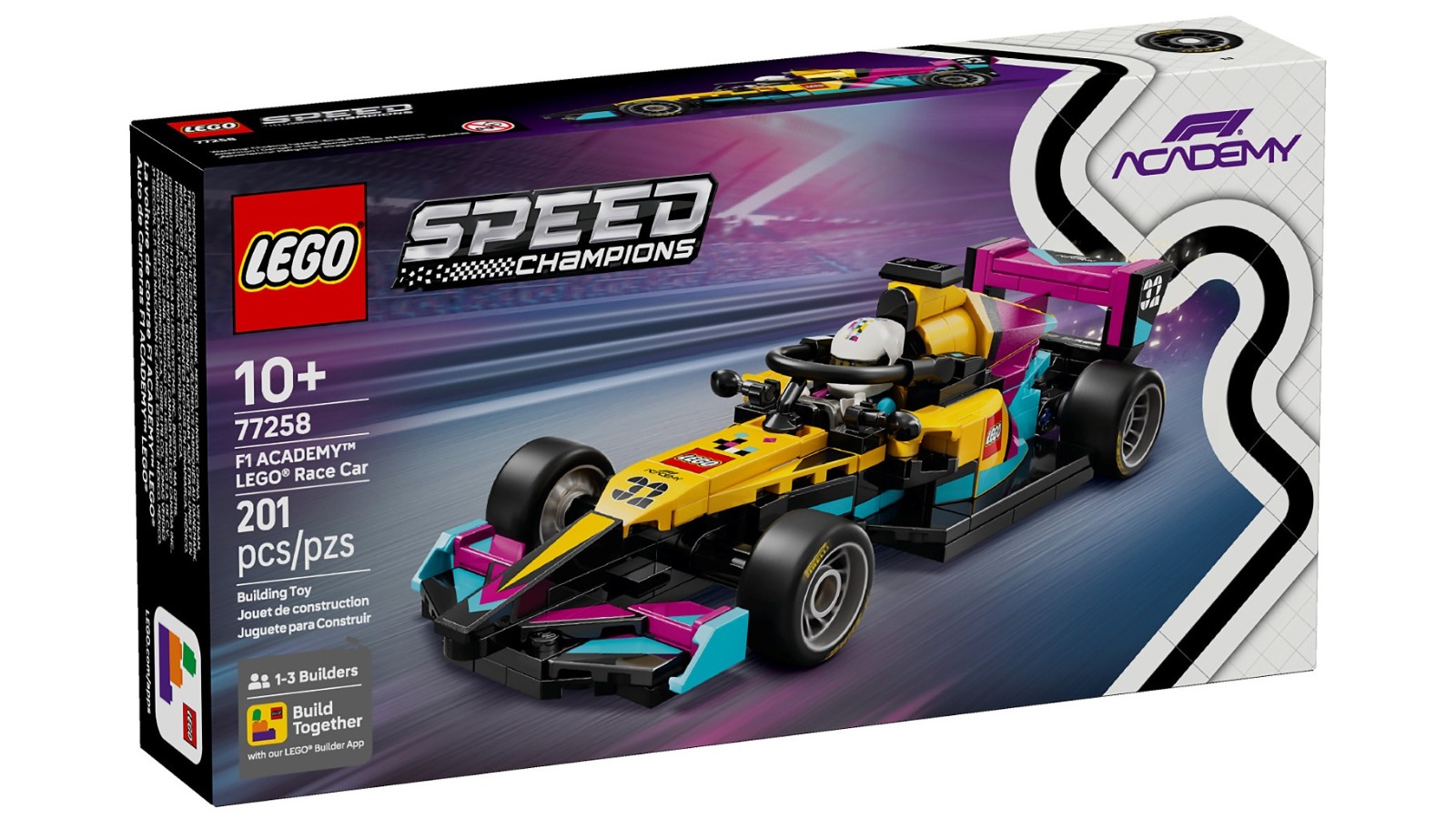 LEGO 77258 Speed Champions F1 Academy Lego Race Car