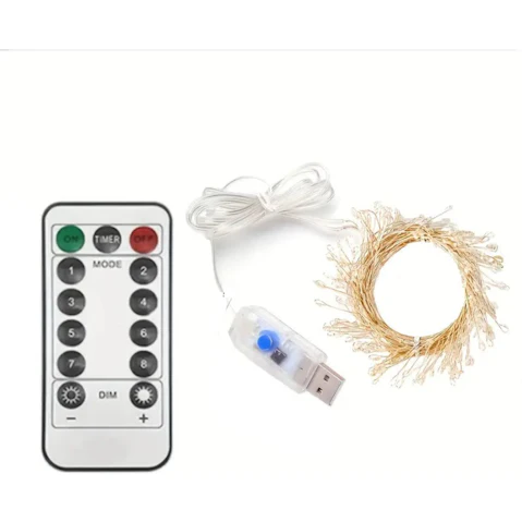 TM 200 LED Remote Controlled Fairy Tale Firecracker Light