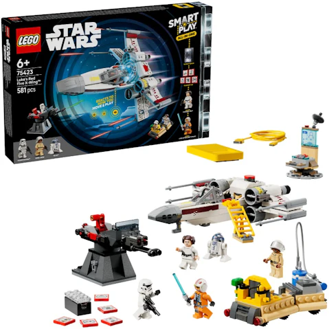 LEGO 75423 Star Wars Smart Play: Luke's Red Five X-Wing
