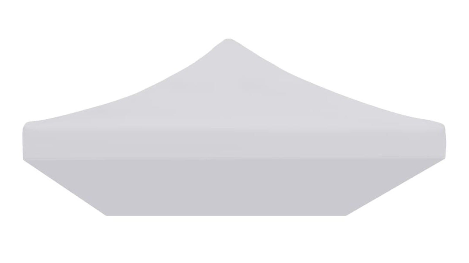 vidaXL White Party Tent Roof - 3 x 6m