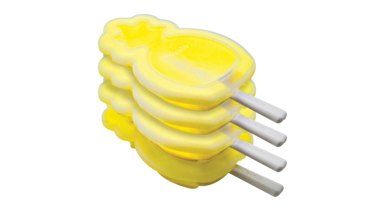 Tovolo Set of 4 Stackable Ice Pop Mould - Pineapple