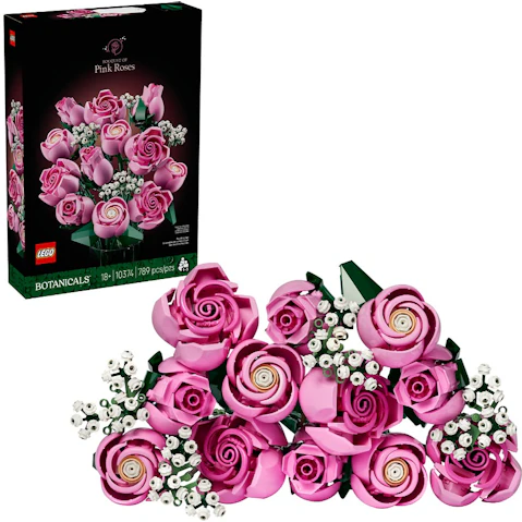 LEGO 10374 Botanical Collection Bouquet of Pink Roses