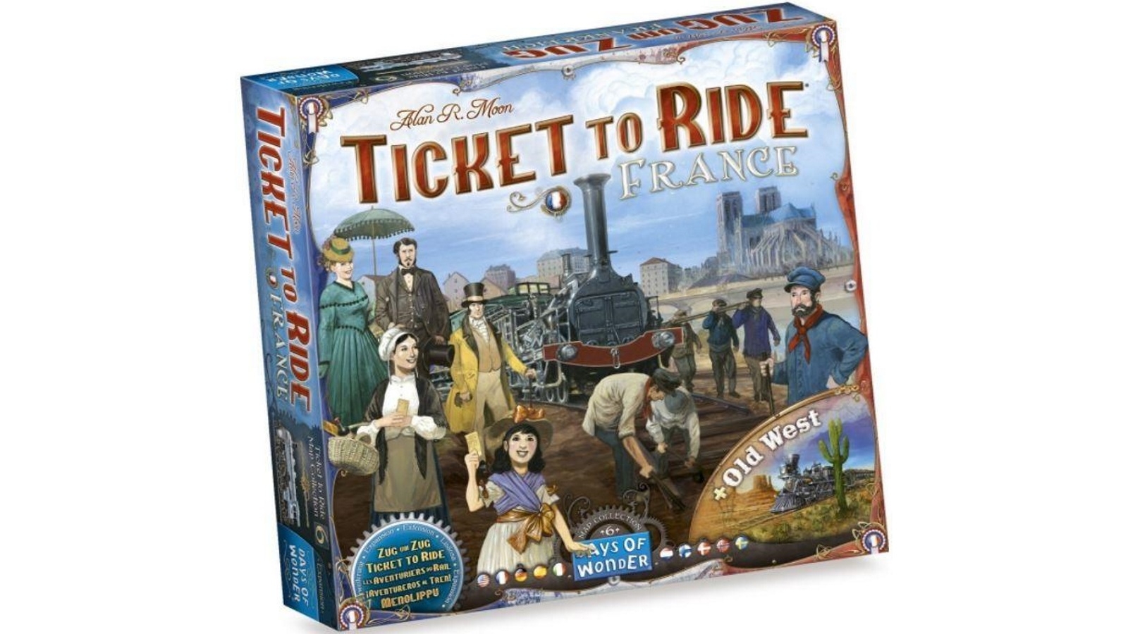 Ticket to Ride Map Collection Volume 6 - France and Old West