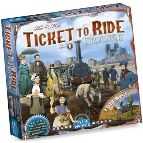 Ticket to Ride Map Collection Volume 6 - France and Old West