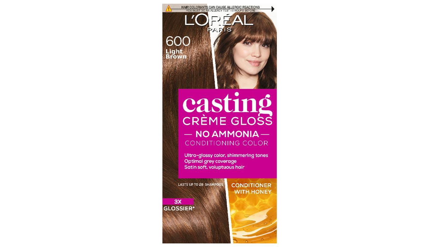 LO'real Paris Casting Creme Gloss Semi-Permanent Hair Colour - 600 Light Brown