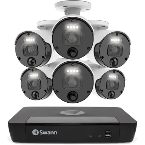 Swann Master-Series 6 Camera 8 Channel NVR Security System