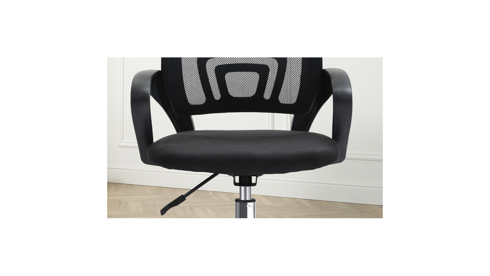 Oikiture Executive Foam Mesh Black Office Chair Harvey Norman