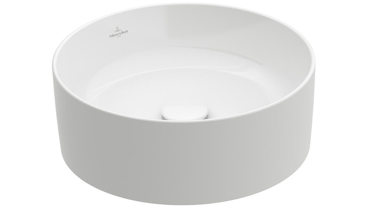 Villeroy & Boch Collaro Round Vessel Basin - Alpine White