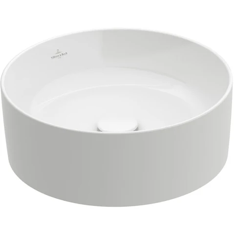 Villeroy & Boch Collaro Round Vessel Basin - Stone White
