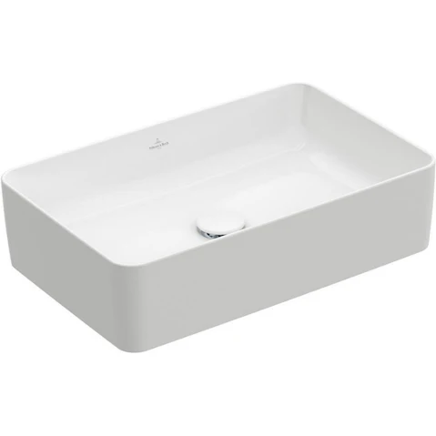 Villeroy & Boch Collaro Rectangular Vessel Basin - Alpine White