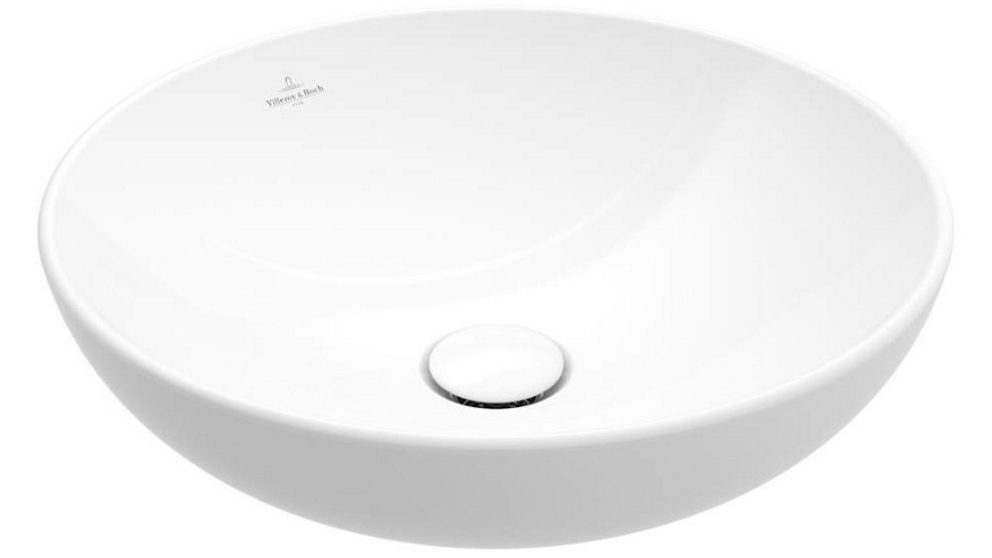 Villeroy & Boch Loop Slim 380 Round Vessel Basin - White