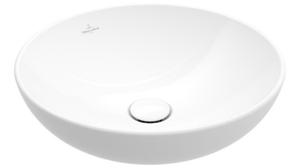 Villeroy & Boch Loop Slim 420 Round Vessel Basin - White