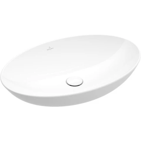 Villeroy & Boch Loop Slim 560 Oval Vessel Basin - White