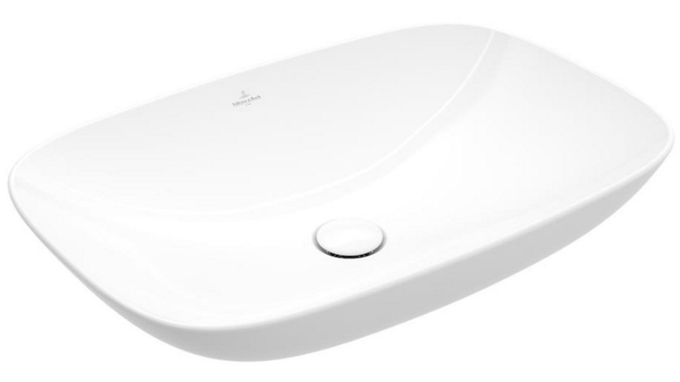 Villeroy & Boch Loop Slim 560 Rectangular Vessel Basin - White