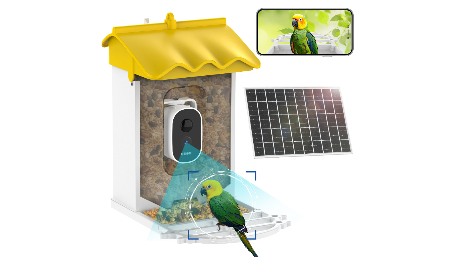 Advwin Smart Bird Feeder with Camera