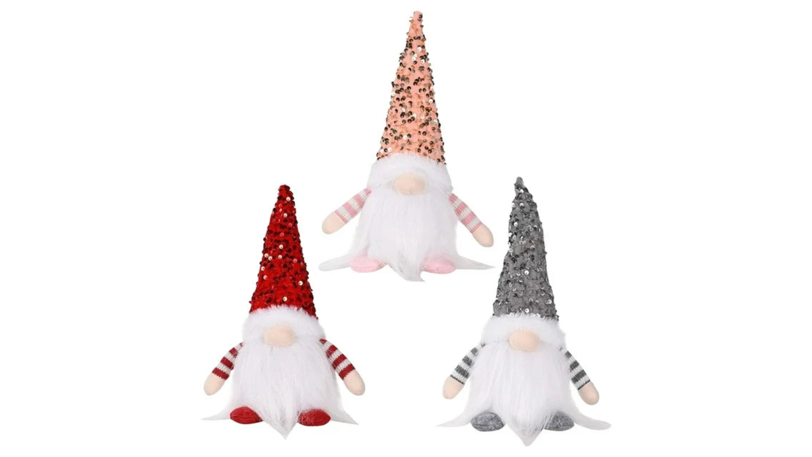 NNETM Twinkling Trio Rudolph Sequin Delight for Christmas