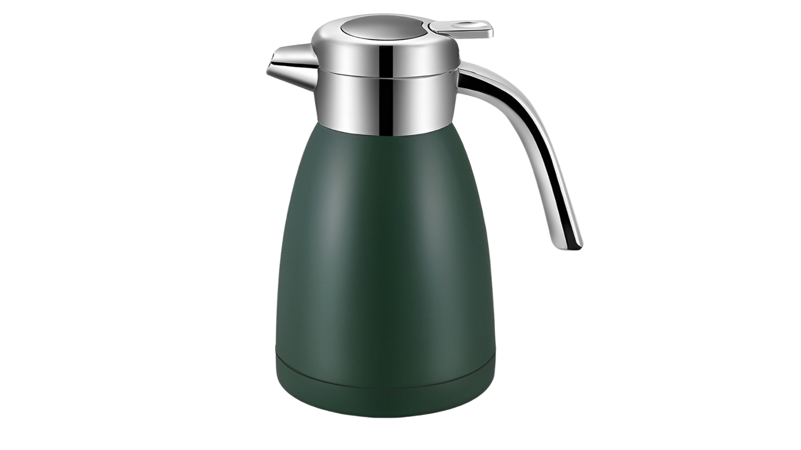 Soga Insulated Stainless Steel Kettle 1.2 Litre Thermal Jug - Green