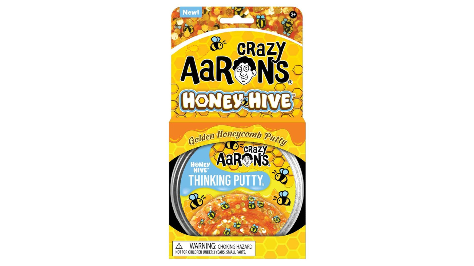Crazy Aarons Thinking Putty Honey Hive