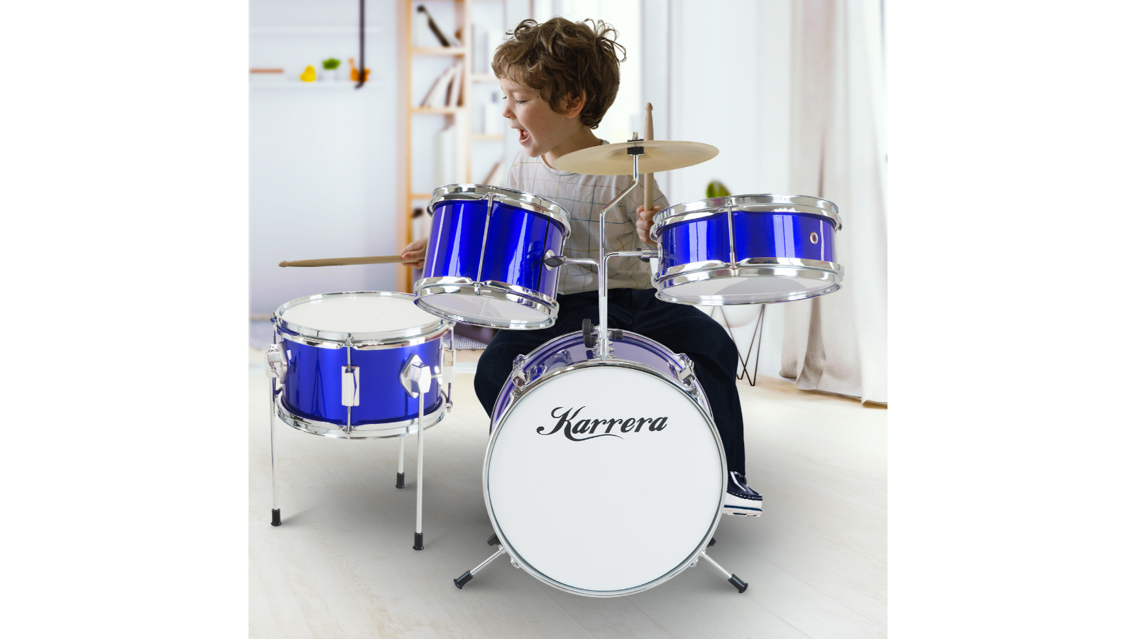 Karrera Children's Pieces Drum Kit Harvey Norman