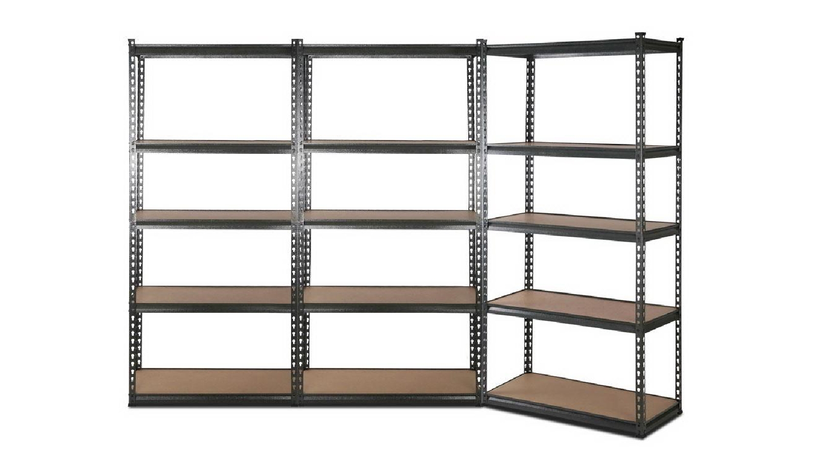 Giantz 3x0.9M 5-Shelves Steel Warehouse Racking