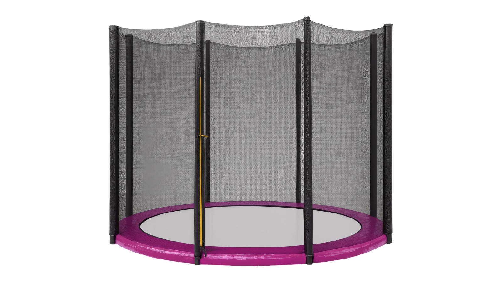 Kahuna 10ft Trampoline Replacement Safety Pad and Net 8 Poles - Pink