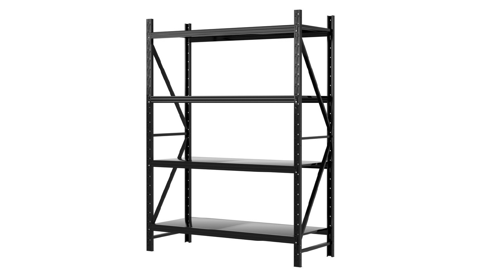  Giantz 2m x1.5m Garage Shelving Warehouse Rack - Black