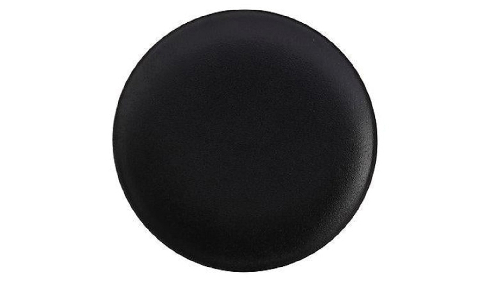 Maxwell and Williams 15cm Caviar Durable Porcelain Coupe Plate - Black