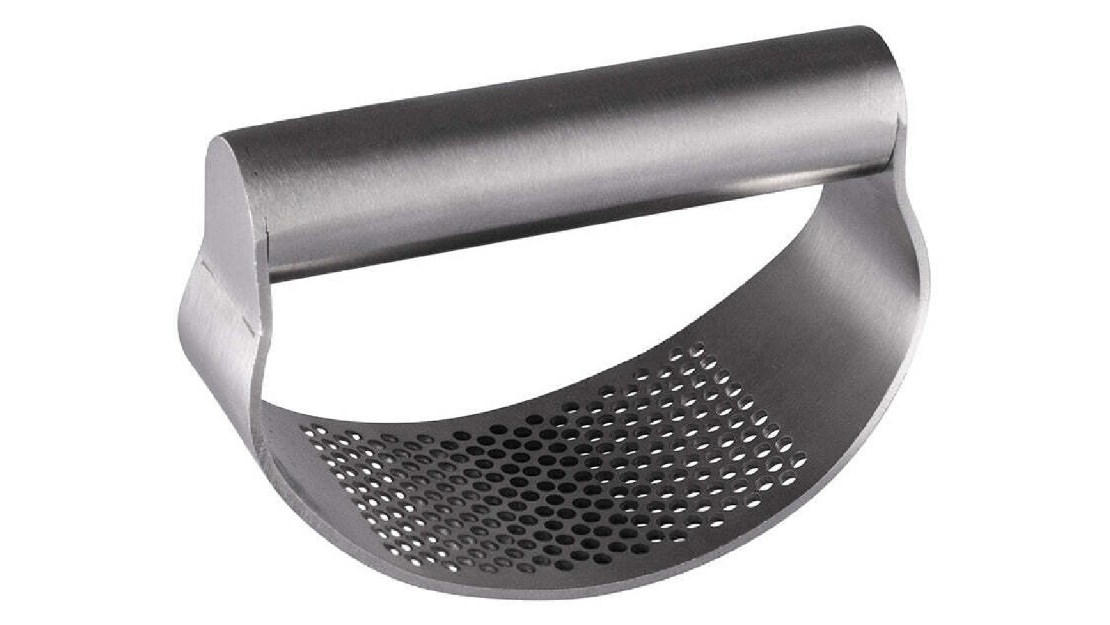 Avanti Garlic Clove Press Rocker Ginger Mincer - Silver