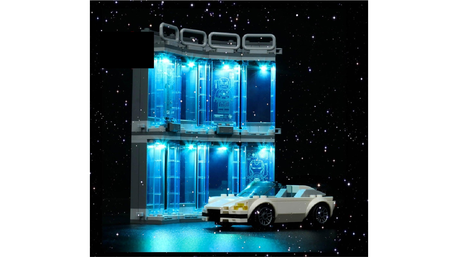 Brick Shine 76216 GC Light Kit for LEGO Iron Man Armory 
