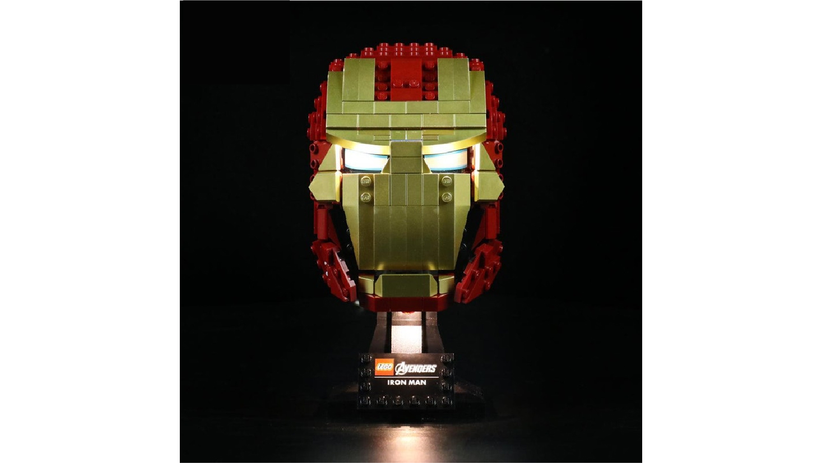 Brick Shine 76165 GC Light Kit for LEGO Iron Man Helmet