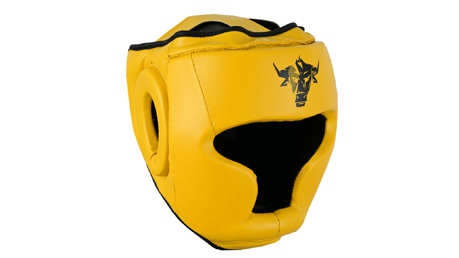 Javson Yellow / Black Kids Boxing Head Guard - X-Small