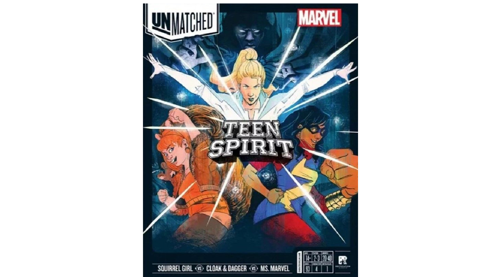 Unmatched Marvel Teen Spirit Board Game